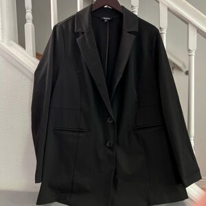 Torrid Career Workwear Button‎ Down Blazer Jacket Size 1